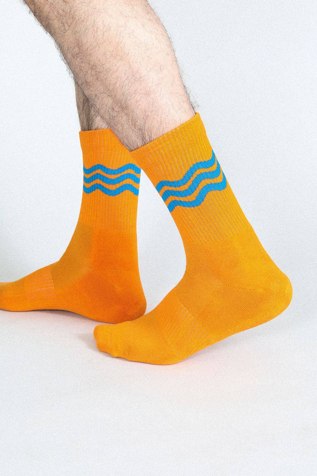 Wavy Crew Sock