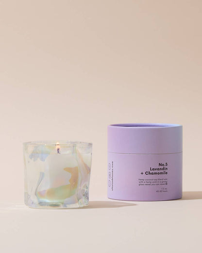 7.2oz. No. 5: Lavandin + Chamomile Candle