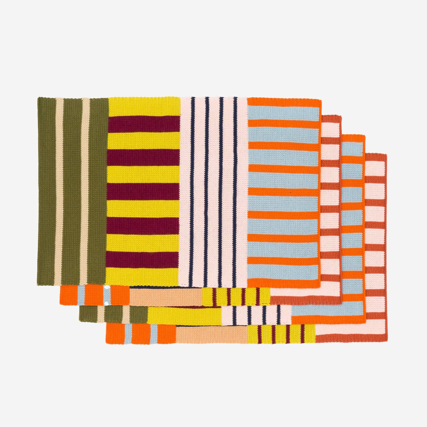 Patchwork Stripe Placemat Set