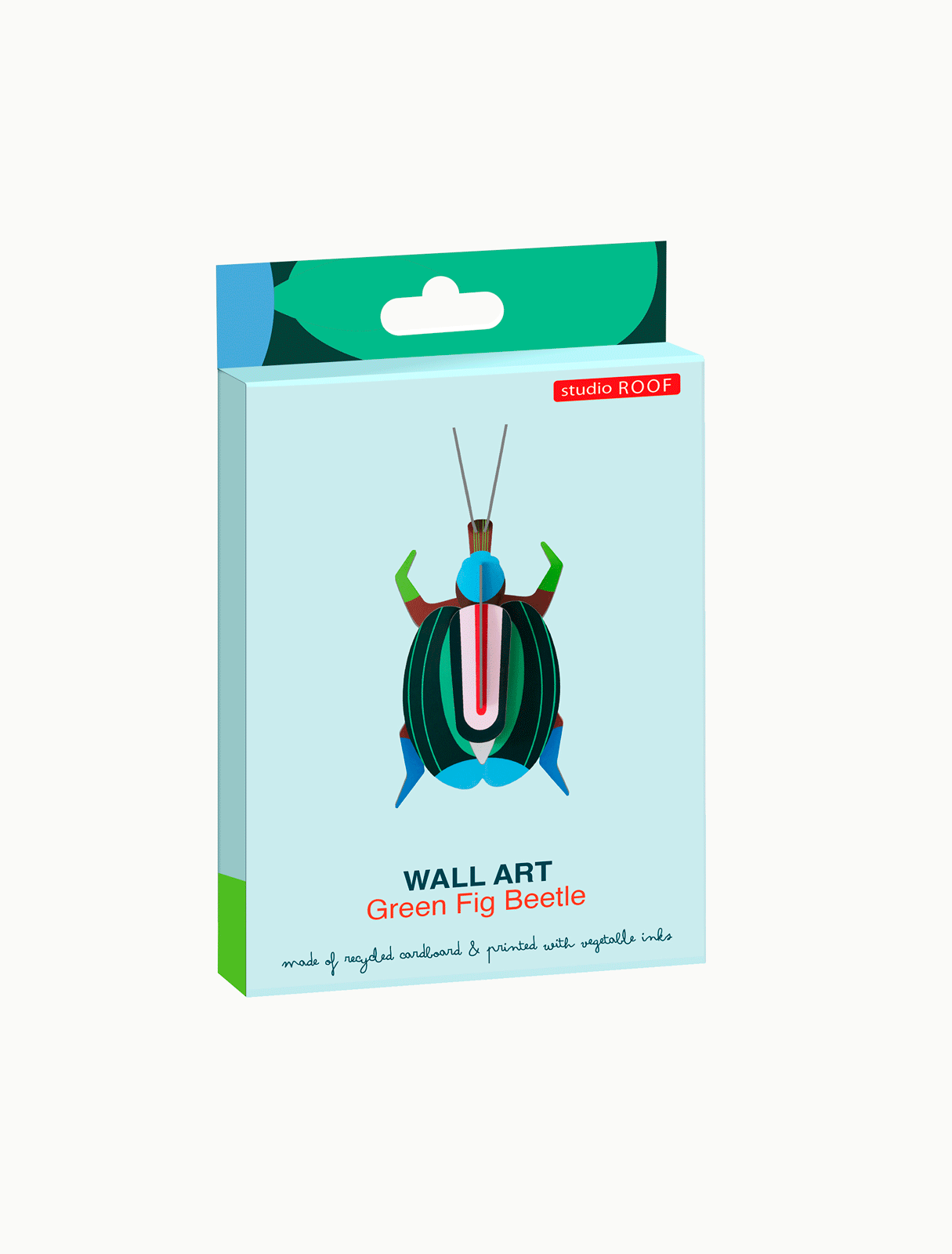 3D Wall Art - Insect - Green Fig Beetle