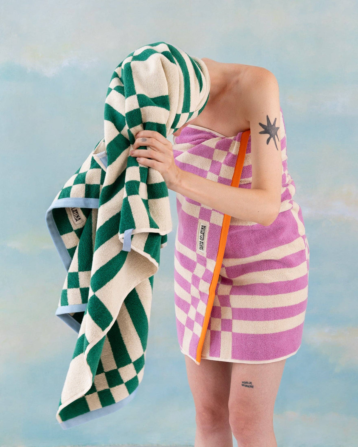 Marina Towel - Magenta