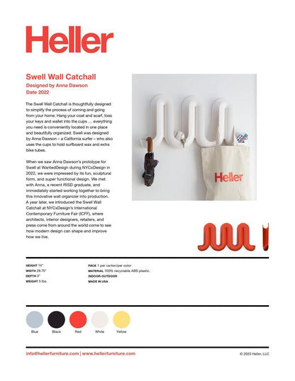 Swell™ Wall Catchall and Coat Rack
