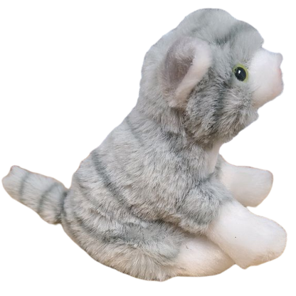 Canned Gray Tabby | Rescue Cat | Eco-Friendly Recycled Gift