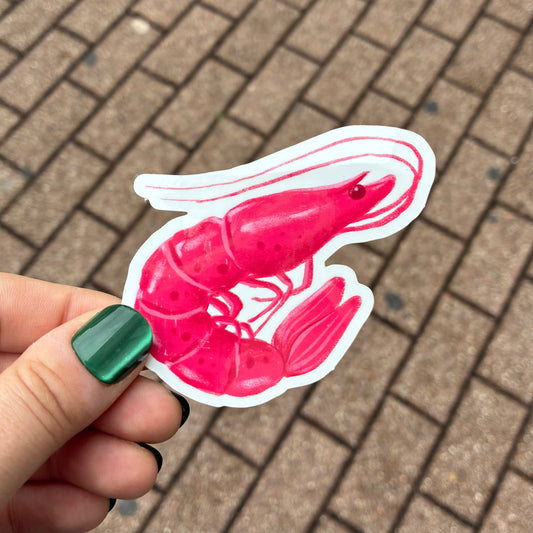 Shrimp Sticker