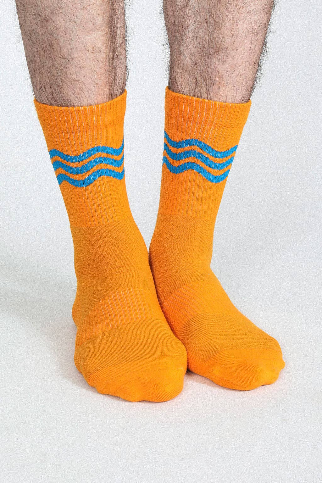 Wavy Crew Sock