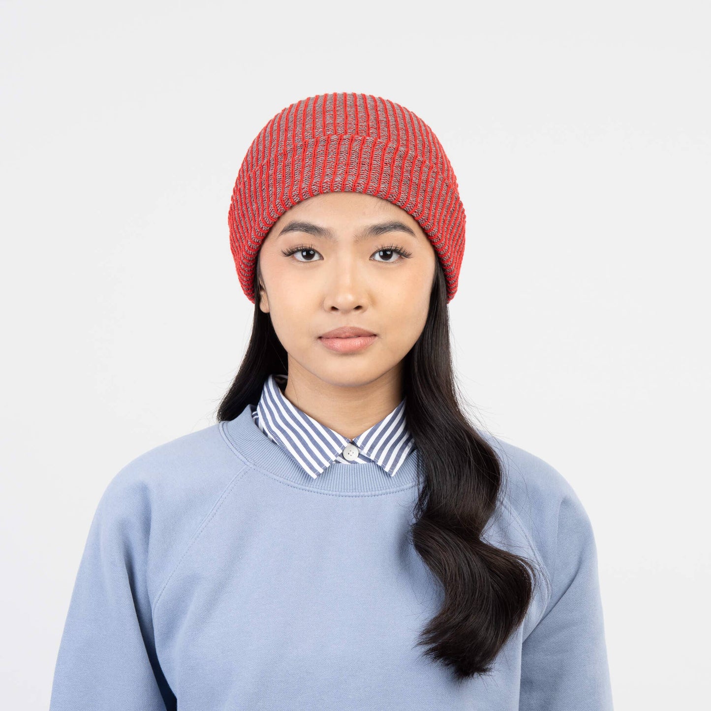 Simple Rib Knit Beanie