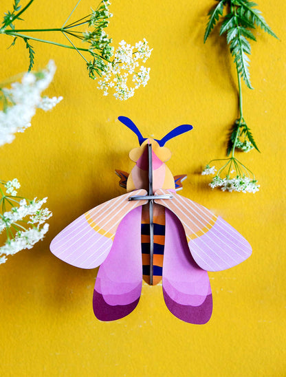 3D Wall Art - Insect - Pink Bee