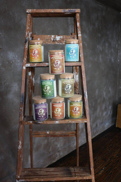 Smoked Oak and Vanilla Soy Candle - Great Smoky Mountain 11oz