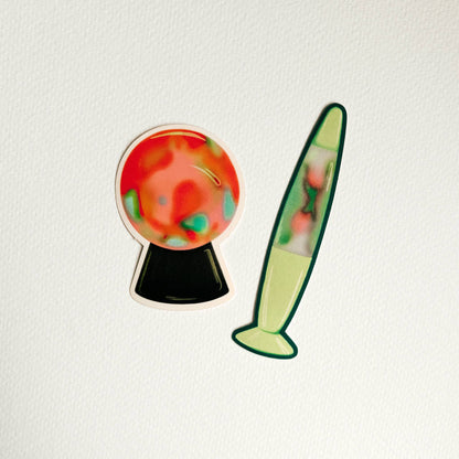 Vintage Lava Lamp Stickers