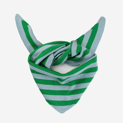 Simple Stripe Triangle Scarf