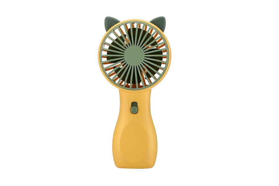 Stylish Two Toned Ears Theme Handheld Personal Fan
