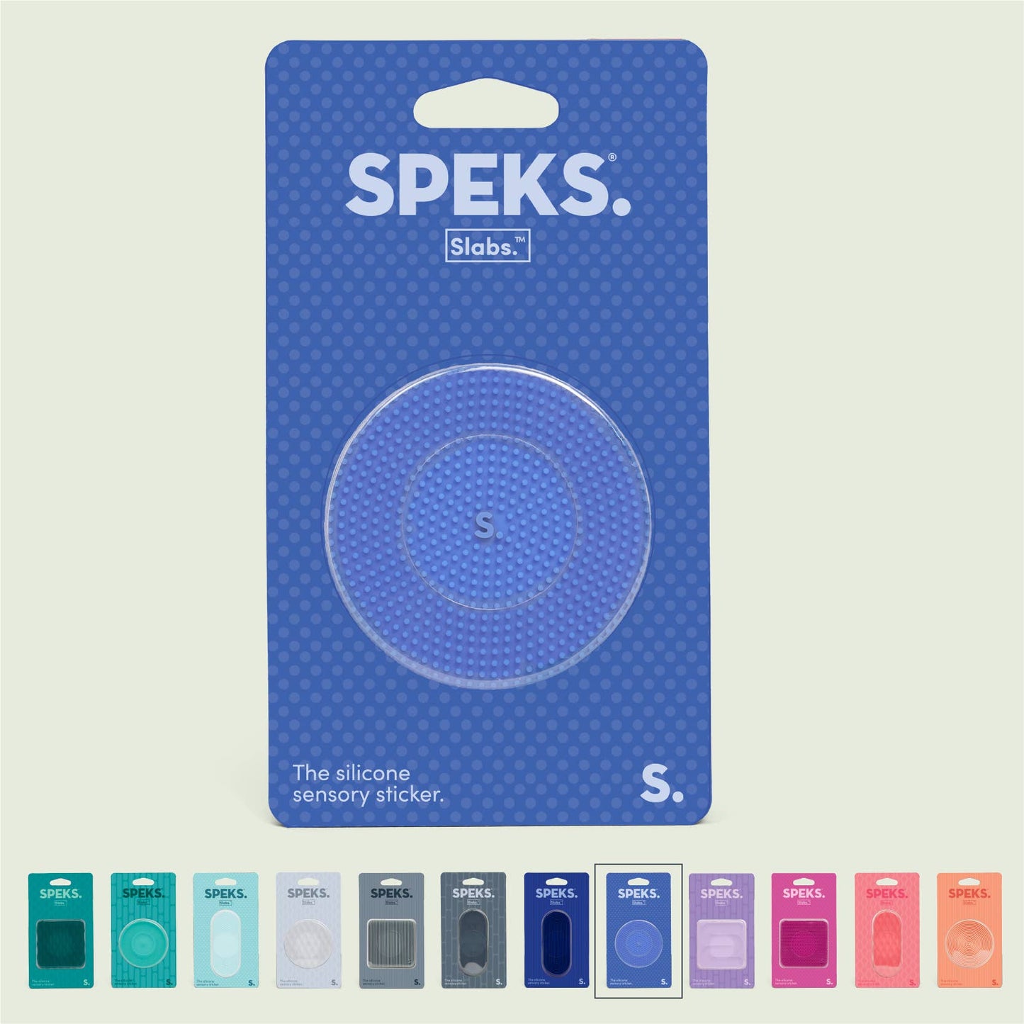 Slabs Silicone Sensory Stickers