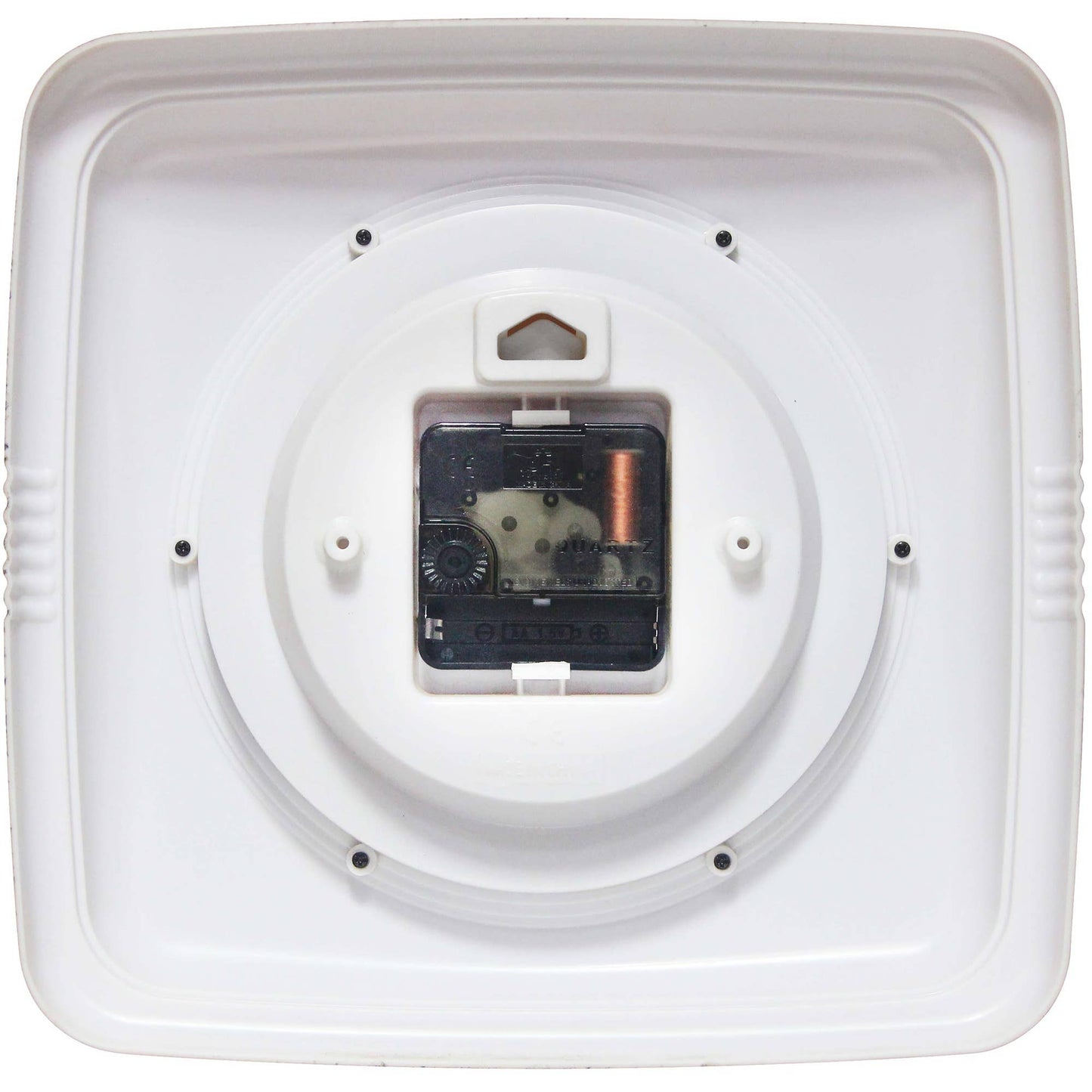 Retro Square Lavender Indoor Wall Clock 9.25 Inch