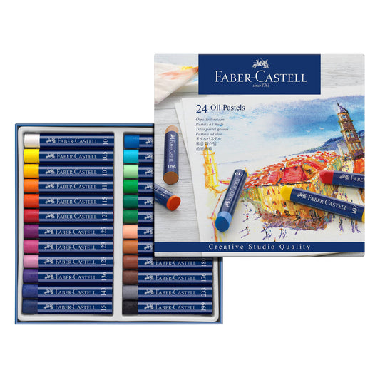 Artist's Oil Pastels, Set of 24