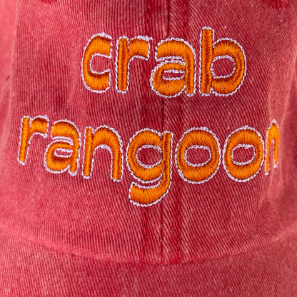 Crab Rangoon foodie chef restaurant Baseball Cap Dad Hat