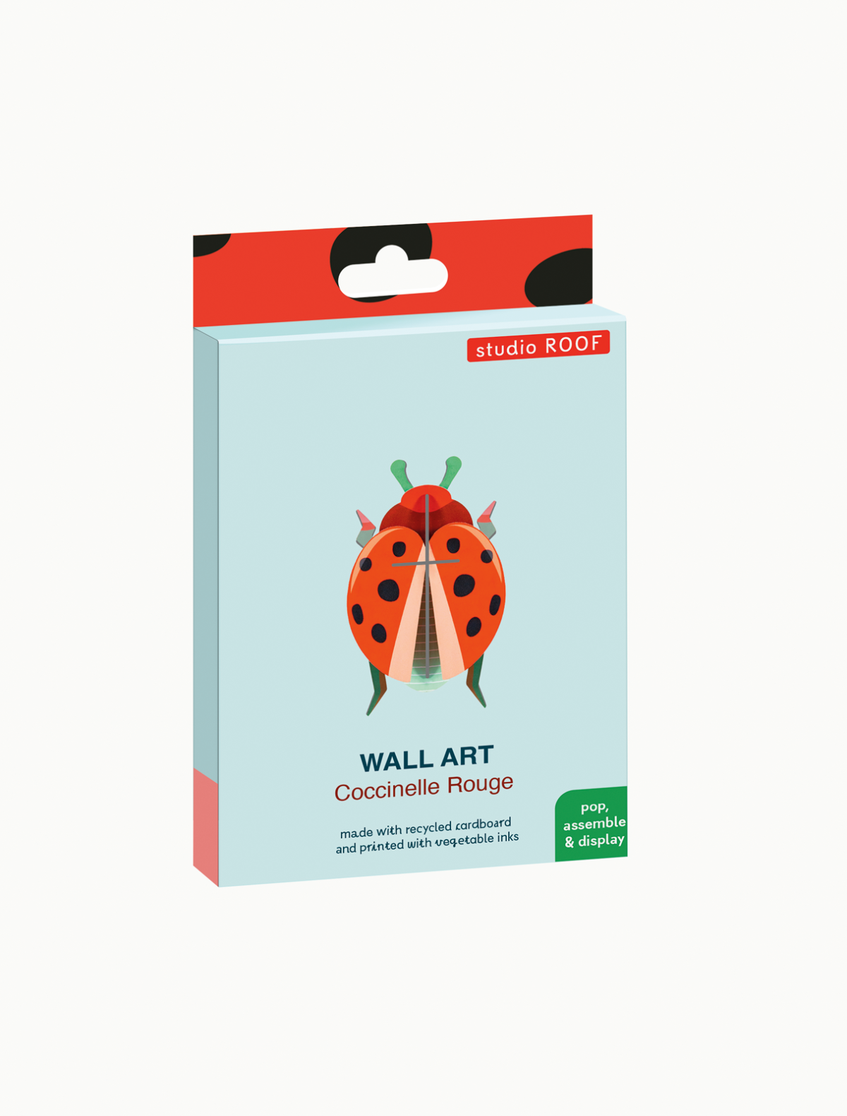 3D Wall Art - Beetles - Coccinelle Rouge