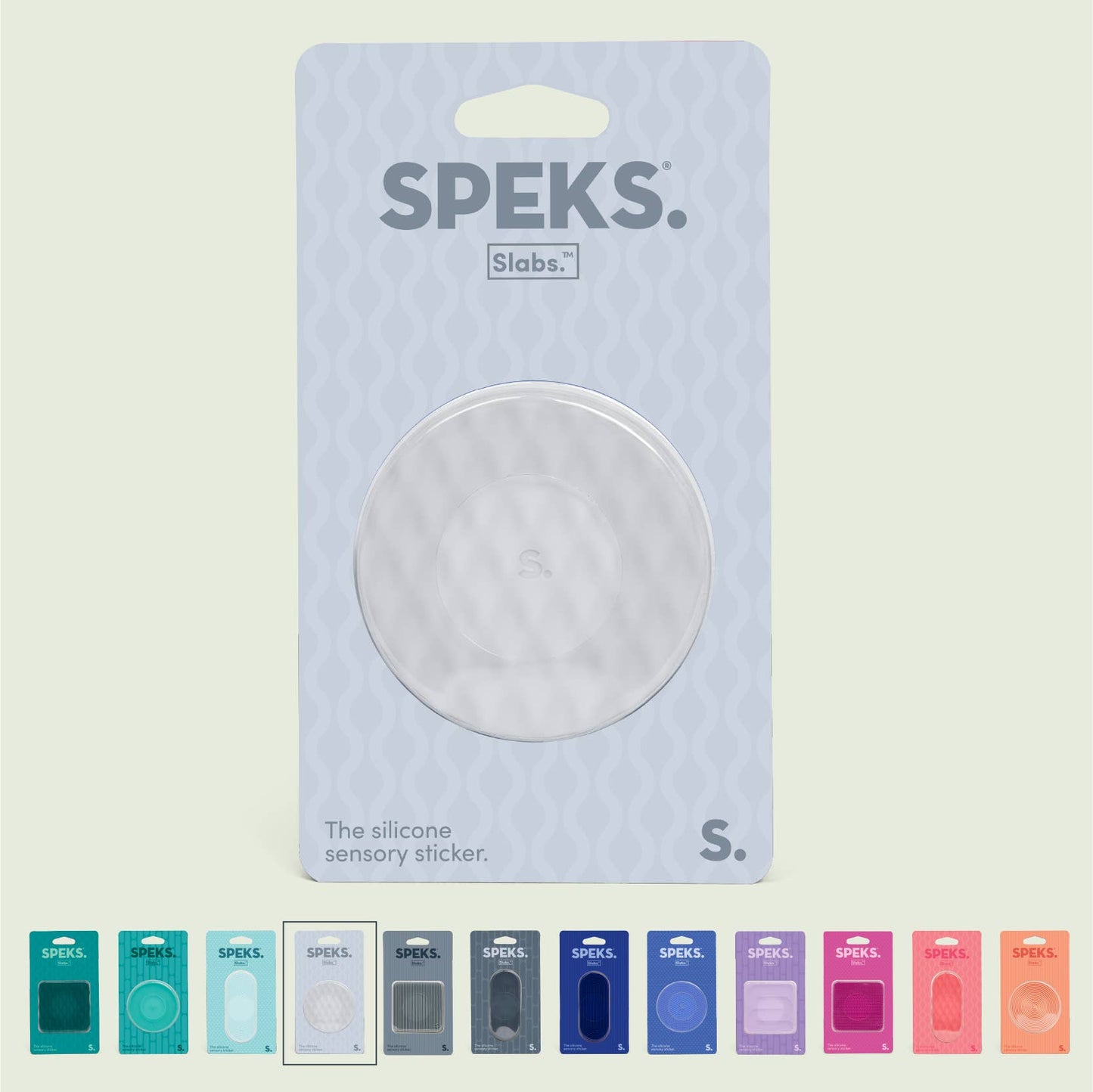 Slabs Silicone Sensory Stickers