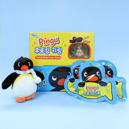 Pingu Flocking Random Keyring