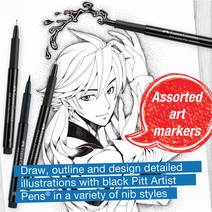 Pitt Artist Pen, Black