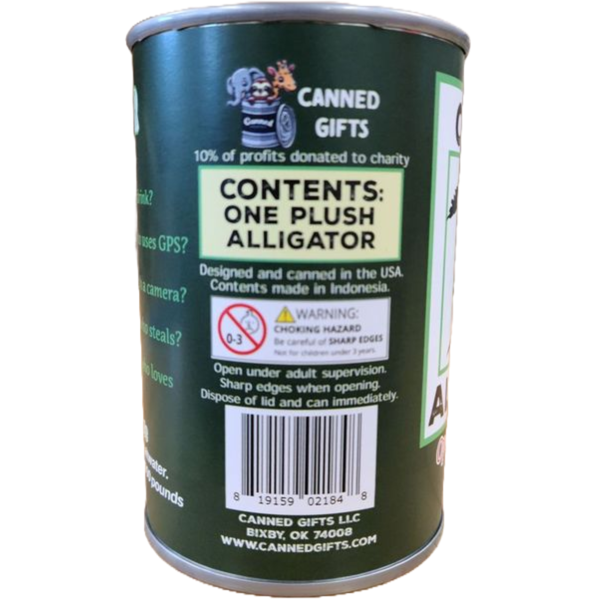 Canned Alligator