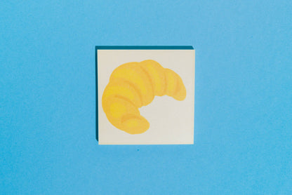 Croissant Sticky Notes