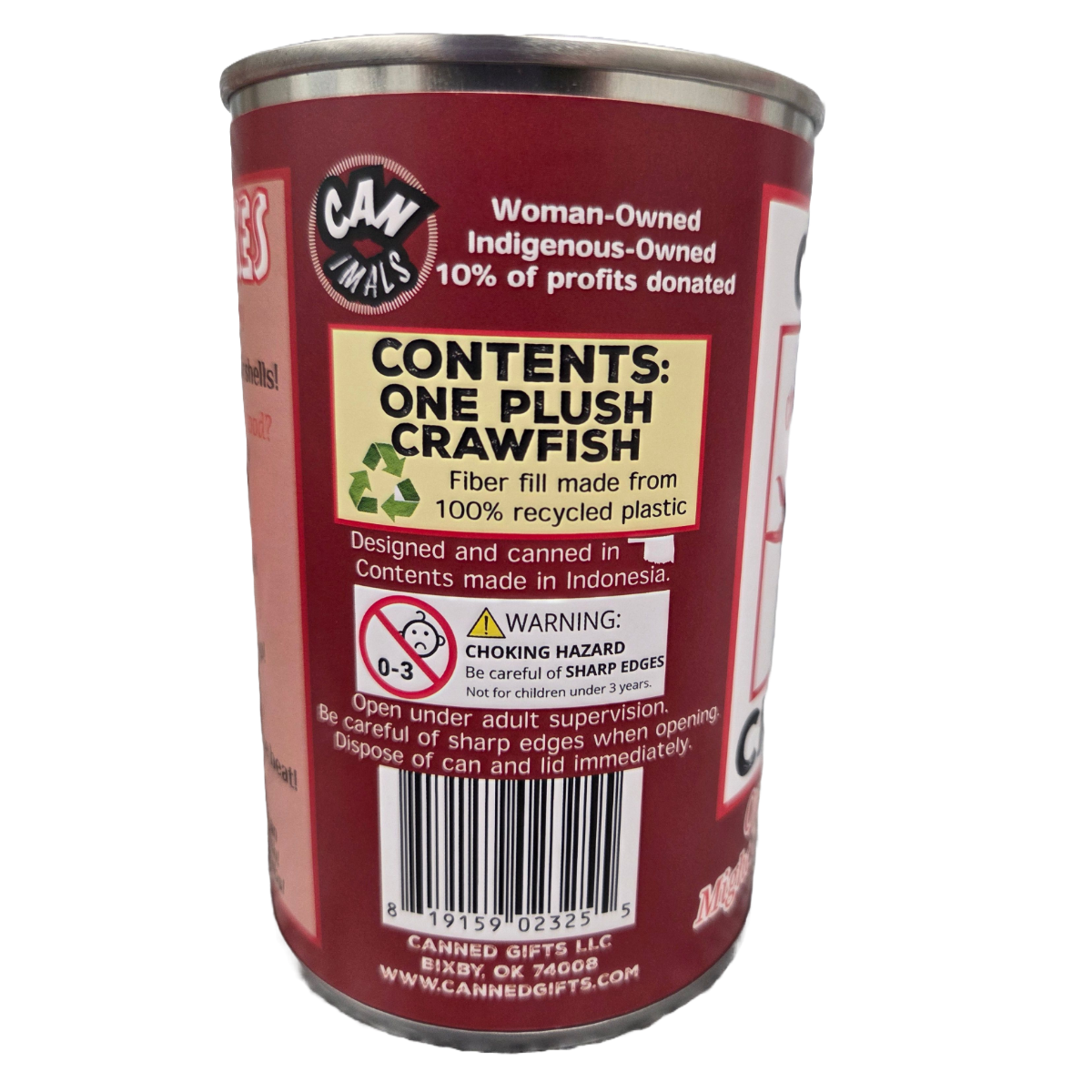 Clawdia the Canned Crawfish