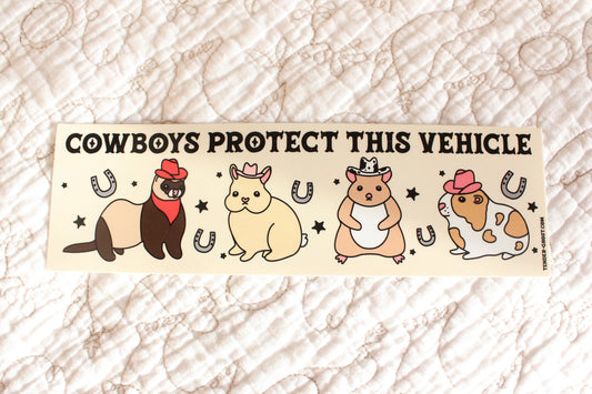 (Magnet) Cowboys Protect This Vehicle