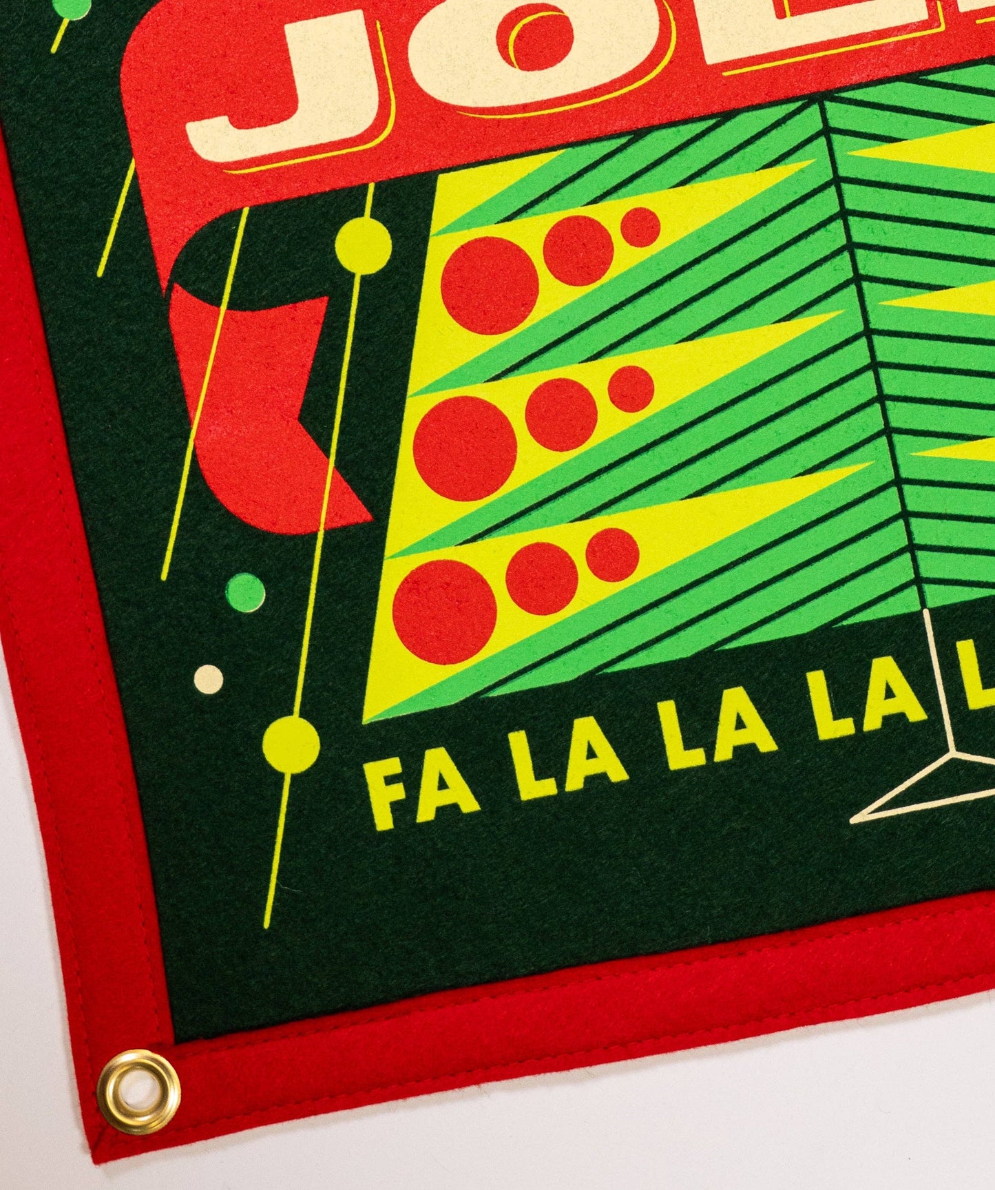 'Tis the Season To Be Jolly Camp Flag • Invisible Creature x