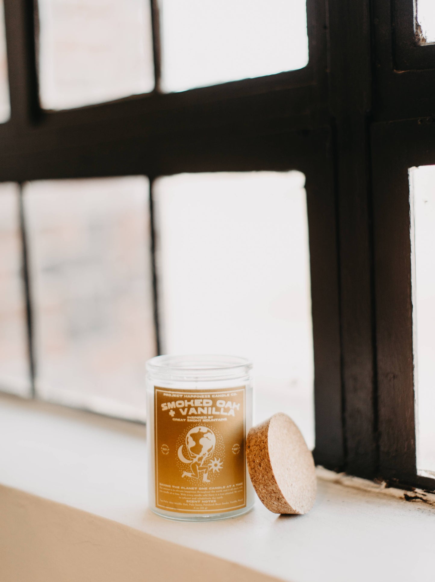 Smoked Oak and Vanilla Soy Candle - Great Smoky Mountain 11oz