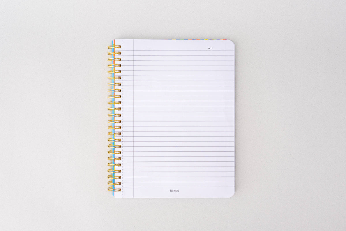 Rough Draft Mini Notebook, Fruit Tiles