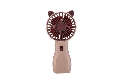 Stylish Two Toned Ears Theme Handheld Personal Fan