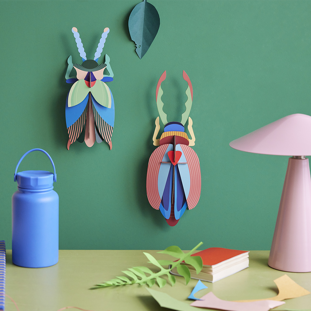 3D Wall Art - Insect - Emerald Beetle