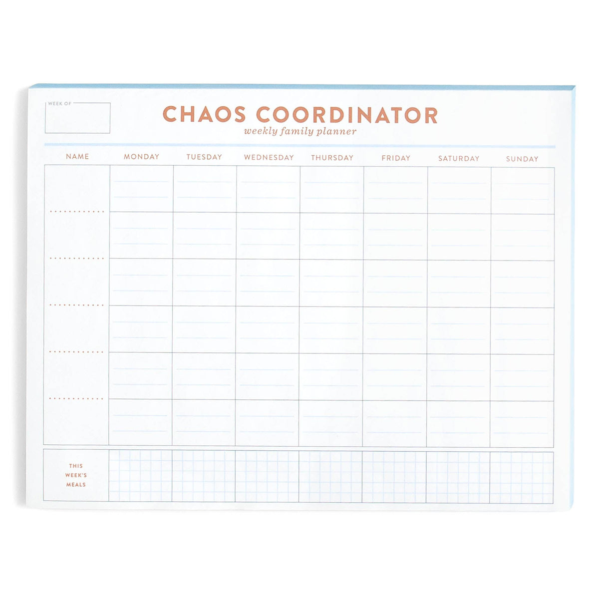 Chaos Coordinator Family Planner