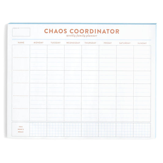 Chaos Coordinator Family Planner
