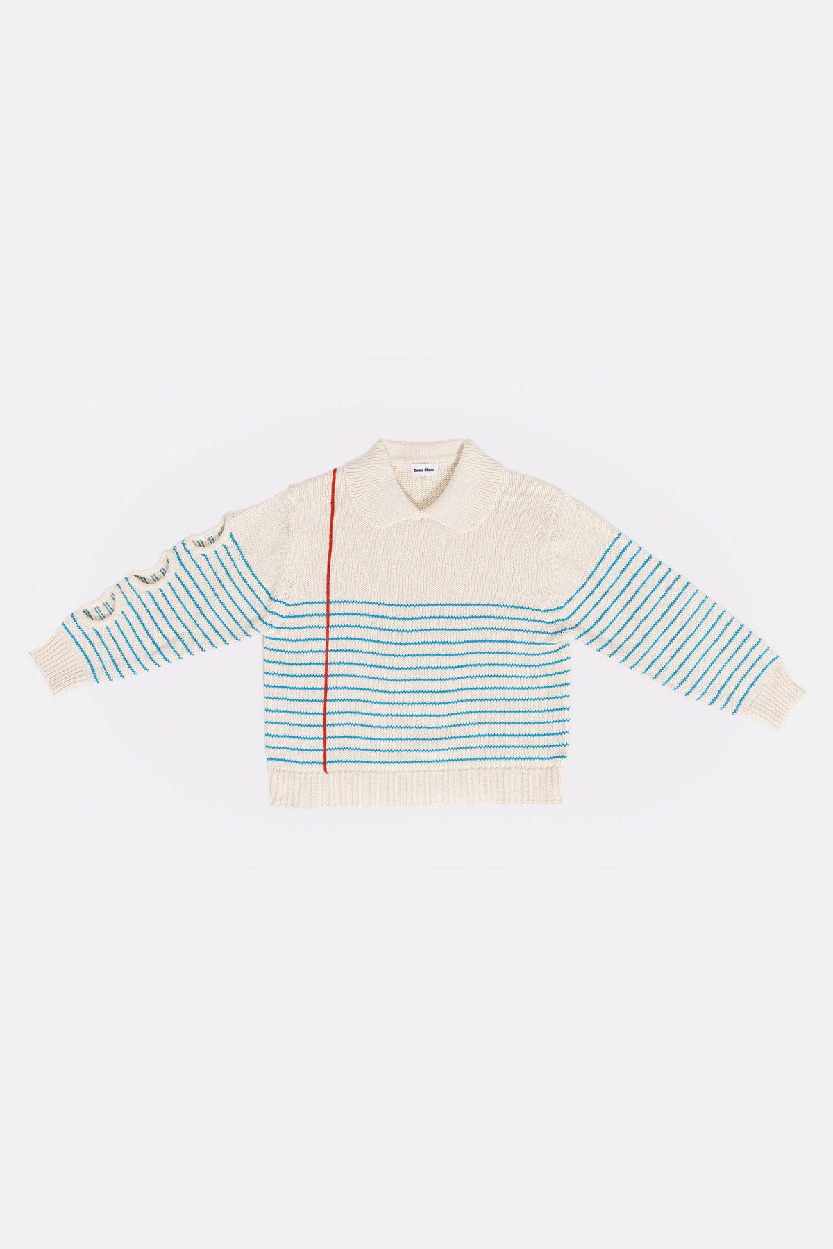 Sheet of Paper Knit Sweater