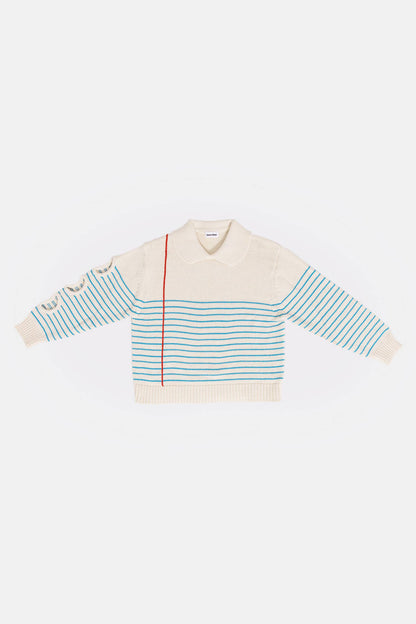 Sheet of Paper Knit Sweater