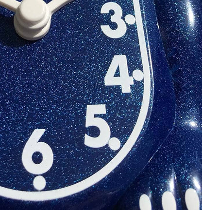 Galaxy Blue Kit Cat Klock