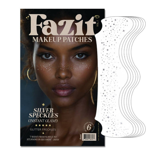 Silver Glitter Freckles Makeup Patches