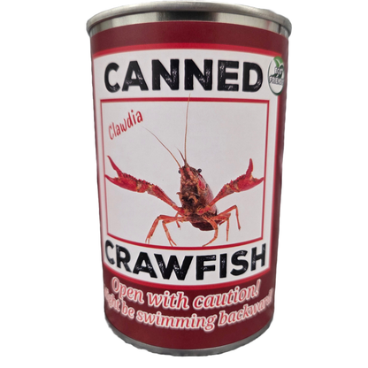 Clawdia the Canned Crawfish