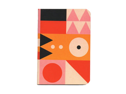 Geometric Design 1 Handcrafted Pocket Notebook