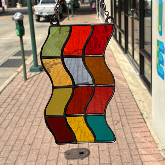 Stained Glass Color Wave