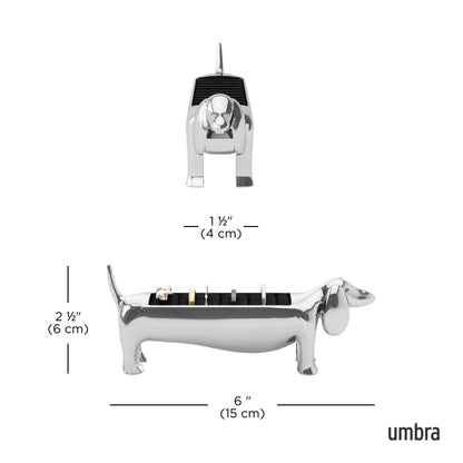Ring Holder Dachsie Dachshund Jewelry Display Umbra
