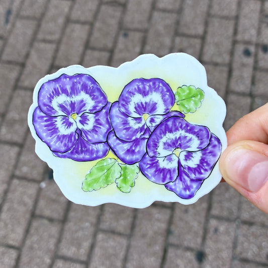 Pansy Sticker