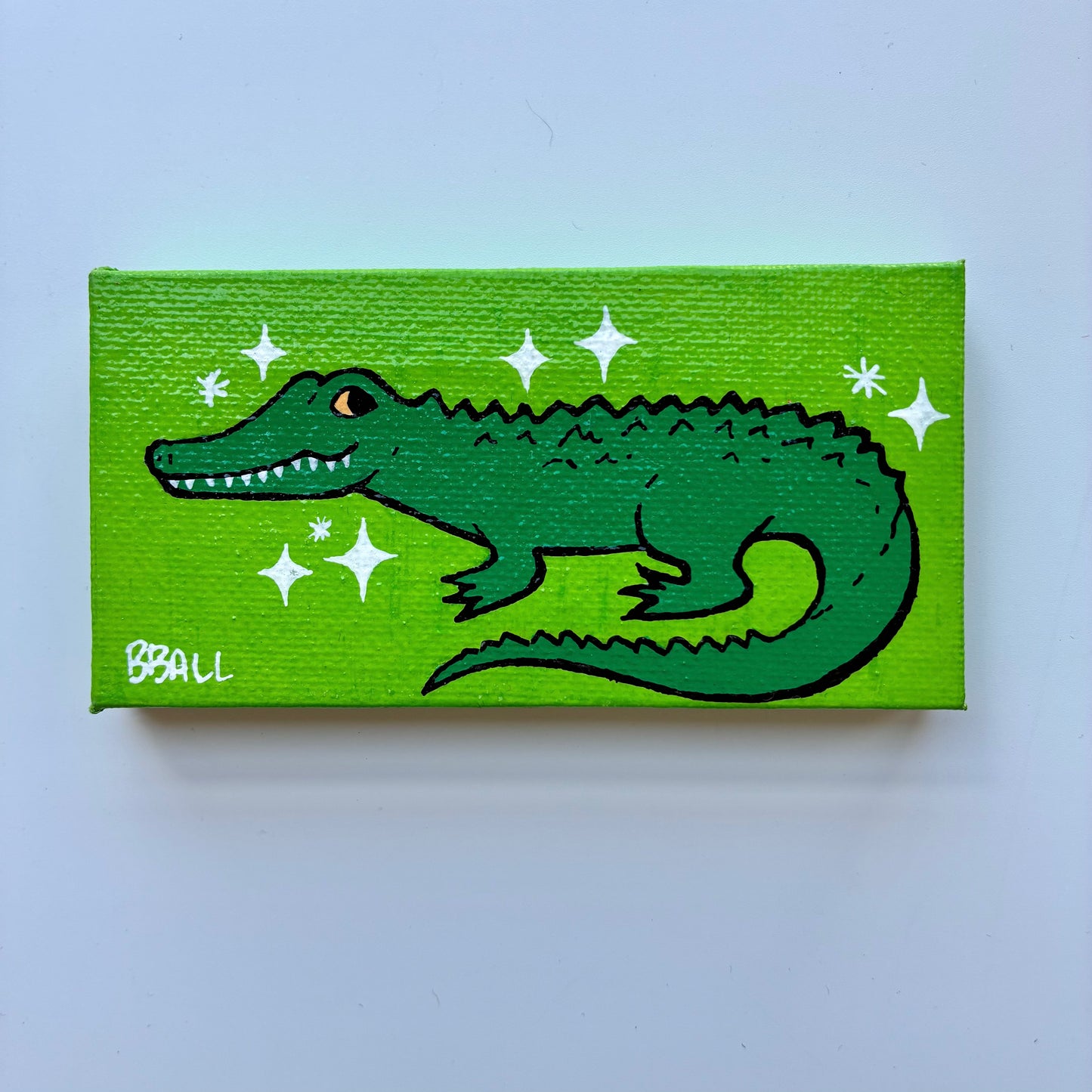 Canvas Gator Magnets