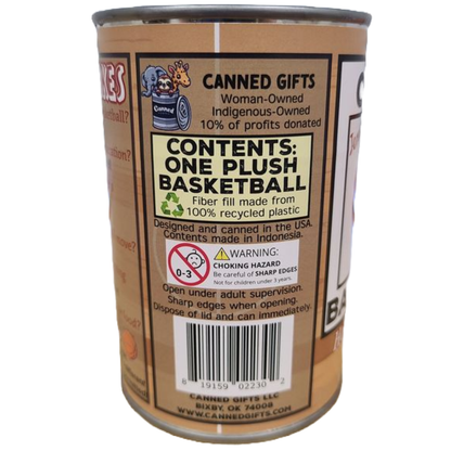 Jordan the Canned Basketball