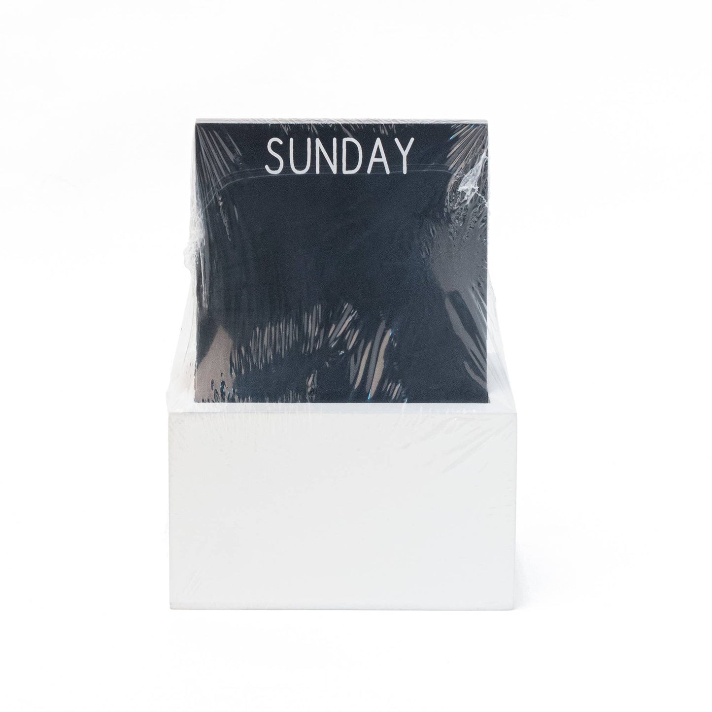 BLACK WOODEN PERPETUAL CALENDAR HF