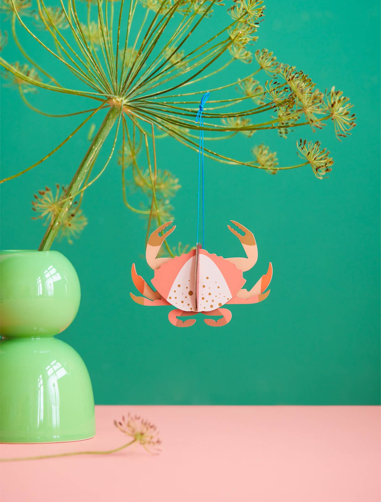 3D Ornament - Lucky Charm - Crab