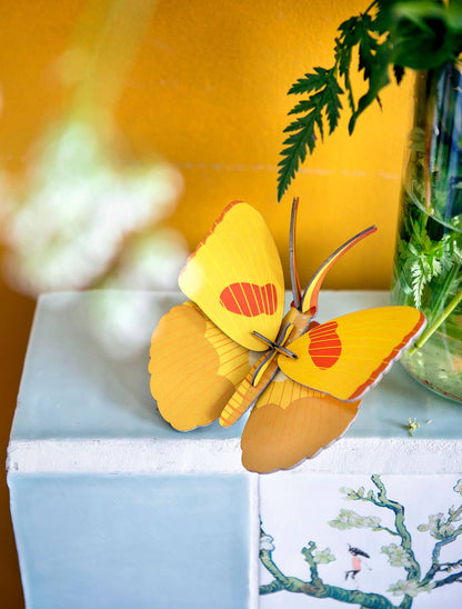 3D Wall Art - Butterfly - Yellow Butterfly