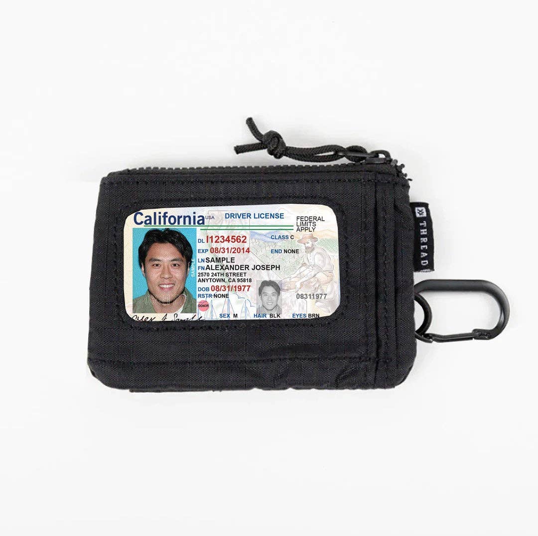 Black - Adventure Pouch Wallet