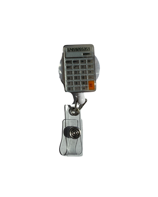 Calculator Badge Reel